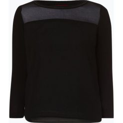 HUGO - Koszulka damska – Difesta, czarny. Czarne t-shirty damskie marki HUGO, s, z szyfonu, eleganckie. Za 439,95 zł.