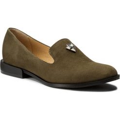 Lordsy SERGIO BARDI - Arcore FW127278517AF 462. Zielone mokasyny damskie marki Sergio Bardi, na co dzień, bez wzorów, ze skóry, bez obcasa, na obcasie, bez zapięcia. W wyprzedaży za 189,00 zł.