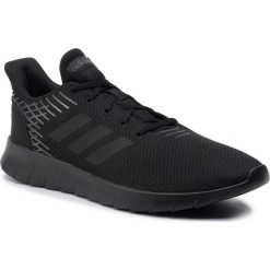 Buty adidas - Asweerun F36333 Cblack/Cblack/Cblack. Czarne buty sportowe męskie Adidas, z tworzywa sztucznego, bez zapięcia, do biegania. Za 229,00 zł.