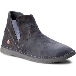 Botki damskie lity: Sztyblety SOFTINOS - Tepsof P900413004 Navy
