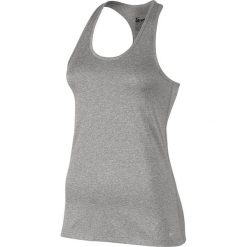 Topy sportowe damskie: Nike Koszulka damska Dry Tank Balance szara r. M (648567-063)
