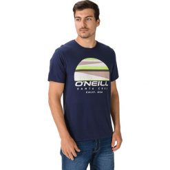 O'Neill Sunset Koszulka Niebieski. Niebieskie podkoszulki męskie O'Neill, l, z nadrukiem, z bawełny, z krótkim rękawem. Za 119,95 zł.