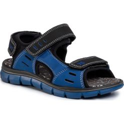 Sandały PRIMIGI - 5392633 S Nero. Niebieskie sandały chłopięce Primigi, ze skóry ekologicznej, bez zapięcia. Za 229,00 zł.