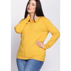 Żółty Sweter Come Into My Life. Żółte swetry oversize damskie marki Mohito, l, z dzianiny. Za 39,99 zł.