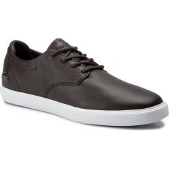 Półbuty LACOSTE - Esparre Bl 1 Cma 7-37CMA00952A6 Dk Brw/Wht. Pomarańczowe półbuty męskie Lacoste, na co dzień, bez wzorów, ze skóry, klasyczne, bez zapięcia. Za 429,99 zł.