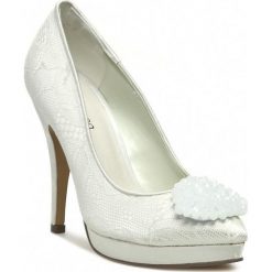 Szpilki: Szpilki MENBUR – PACOMENA 004753 Ivory/Marfil 004