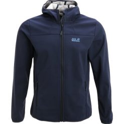 Jack Wolfskin NORTHERN POINT Kurtka Softshell night blue. Czarne kurtki sportowe męskie marki Jack Wolfskin, l, z poliesteru, z kapturem. W wyprzedaży za 359,20 zł.