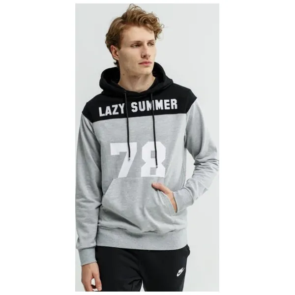 Feewear Bluza Mineros , szary, rozmiar L. Szare bluzy męskie Feewear, m, bez wzorów, z bawełny, wizytowe, z kapturem, bez rękawów, z kapturem. W wyprzedaży za 71,99 zł.