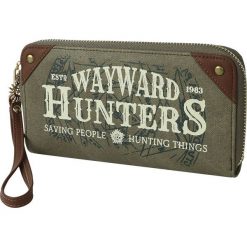 Supernatural Wayward Hunters Portfel zielony. Zielone portfele damskie marki Supernatural, w paski. Za 99,90 zł.
