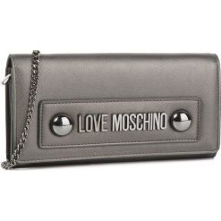 Torebka LOVE MOSCHINO - JC5607PP18LC0906 Fucile. Szare torebki klasyczne damskie Love Moschino, bez wzorów, ze skóry ekologicznej, klasyczne, bez dodatków. W wyprzedaży za 469,00 zł.