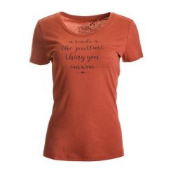 Mustang T-Shirt Damski Xs Czerwony. Czerwone koszulki damskie Mustang, xs. W wyprzedaży za 52,00 zł.