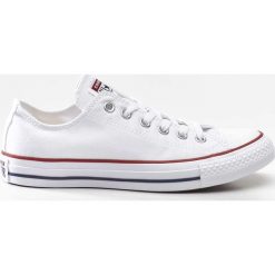 Converse białe M7652. Białe trampki i tenisówki damskie Converse, bez wzorów, bez zapięcia. W wyprzedaży za 269,00 zł.