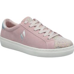 Różowe Buty Skechers Goldie W 73845-LTPK. Różowe buty sportowe damskie Inny, bez wzorów, z zamszu, sportowe. W wyprzedaży za 279,00 zł.