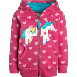 Frugi KIDS HEATHER HOODY Bluza rozpinana berry. Fioletowe bluzy chłopięce marki Frugi, z bawełny. Za 199,00 zł.