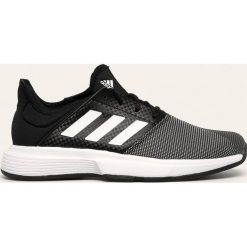 Adidas Performance - Buty GameCourt M. Czarne sneakersy męskie adidas Performance, z gumy, na sznurówki. Za 249,90 zł.