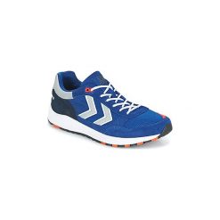 Buty Hummel 3S SPORT. Niebieskie buty sportowe damskie Hummel, bez wzorów, bez zapięcia. Za 279,30 zł.