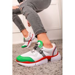 Damskie buty sportowe AZRA GREEN. Zielone buty sportowe damskie Damskie buty sportowe AZRA GREEN, bez wzorów, sportowe. W wyprzedaży za 49,00 zł.