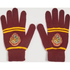 Rękawiczki Harry Potter - Bordowy. Czerwone rękawiczki damskie Sinsay, bez wzorów. Za 14,99 zł.