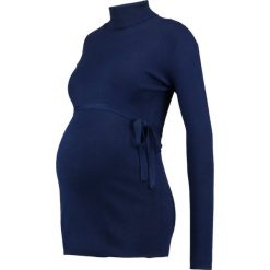 Swetry klasyczne damskie: MAMALICIOUS MLJACINA Sweter medieval blue