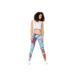 Legginsy CP-012 284. Legginsy sportowe damskie Colour pleasure, bez wzorów, z dzianiny, na fitness i siłownię. Za 109,00 zł.