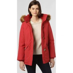 Marie Lund - Parka damska, czerwony. Czerwone parki damskie z puchu. Za 399,95 zł.