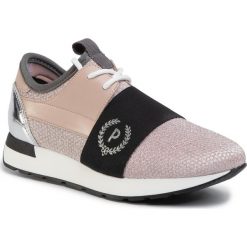 Sneakersy POLLINI - SA15063G1AT1260A Sil. Różowe półbuty damskie Pollini, ze skóry ekologicznej. W wyprzedaży za 569,00 zł.