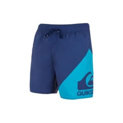 Spodenki surfing krótkie Wave. Niebieskie koszulki męskie Quiksilver, m, z poliesteru, sportowe, krótkie. Za 199,99 zł.
