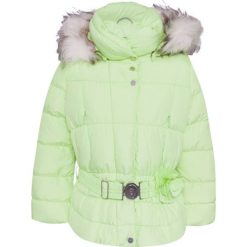 Kurtka POIVRE BLANC Zielony. Zielone kurtki dziewczęce puchowe marki Poivre Blanc, w paski, z materiału. Za 432,00 zł.
