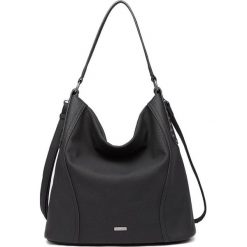 Tamaris torebka Adora Hobo Bag L 3165192 czarna. Czarne torebki klasyczne damskie Tamaris, w paski, ze skóry, na ramię, bez dodatków. Za 279,00 zł.