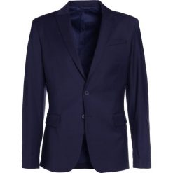 Marynarki męskie slim fit: Bruuns Bazaar KARL Marynarka garniturowa navy