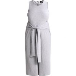 Kombinezony damskie: Daisy Street Plus TIE FRONT Kombinezon grey