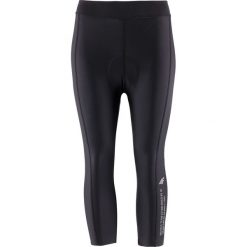 Getry rowerowe damskie RSD151 - głęboka czerń. Czarne spodenki sportowe damskie marki 4f, bez wzorów, z elastanu, sportowe, rowerowe. Za 189,99 zł.