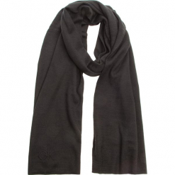 Szal CALVIN KLEIN - Ck Embossed Scarf K50K504084 001. Czarne szaliki męskie Calvin Klein, z materiału. Za 279,00 zł.