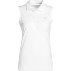 Topy sportowe damskie: Puma Golf POUNCE SLEEVELESS Koszulka sportowa bright white