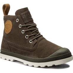 Trapery PALLADIUM - London Lp Mid W 95560-251-M Major Brown/Cuero. Zielone trapery damskie Palladium, ze skóry, klasyczne. W wyprzedaży za 269,00 zł.