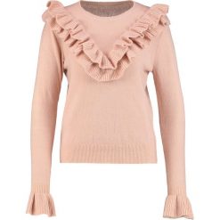 Swetry klasyczne damskie: one more story Sweter peach dust
