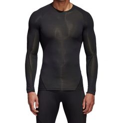 Koszulka termoaktywna męska ADIDAS TECHFIT ALPHASKIN / CF7187. Czarne koszulki męskie termoaktywne Adidas, m, bez wzorów, bez kołnierzyka, bez rękawów, techfit (adidas). Za 249,00 zł.