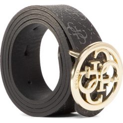 Pasek Damski GUESS - Jensen Belts BW7411 VIN35 COA. Czarne paski damskie Guess, w paski, ze skóry ekologicznej. Za 229,00 zł.