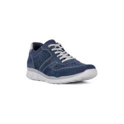 Trampki męskie: Buty Igi amp;co NABUCK AZZURRO