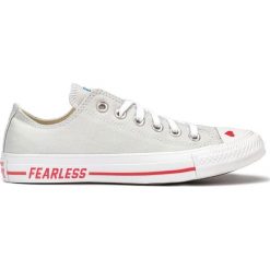 Converse Chuck Taylor All Star OX Tenisówki Szary. Szare trampki i tenisówki damskie Converse, bez wzorów, z materiału, bez zapięcia. Za 343,95 zł.