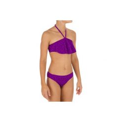 Stroje dwuczęściowe dziewczęce: Kostium 2cz DOT PURPLE JR