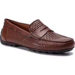 Mokasyny GEOX - U Moner 2Fit A U824YA 06R1J C6003 Browncotto. Pomarańczowe mokasyny męskie Geox, ze skóry, eleganckie. Za 539,00 zł.