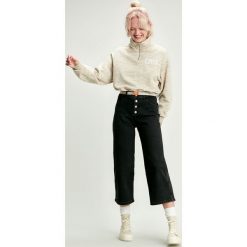 Levi's® Logo Bluza Beżowy. Brązowe bluzy damskie s, z haftami, z bawełny, bez rękawów, bez kaptura. Za 309,95 zł.