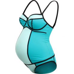 Stroje dwuczęściowe damskie: Cache Coeur MATERNITY TANKINI WITH WIRES SET Bikini mint