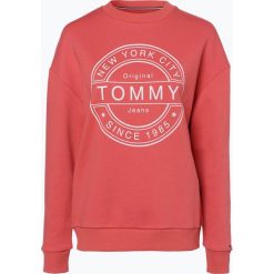 Bluzy damskie: Tommy Jeans - Damska bluza nierozpinana, czerwony