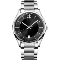 Calvin Klein Męski K2H21104. Szare zegarki męskie marki Calvin Klein, srebrne. W wyprzedaży za 787,00 zł.