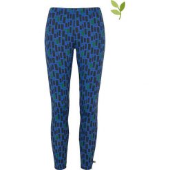 Legginsy: Legginsy „Zeb” w kolorze niebieskim