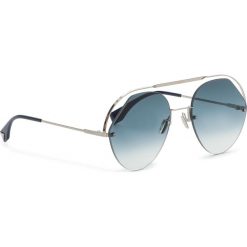 Okulary przeciwsłoneczne FENDI - FF 0326/S Blue PJP. Szare okulary przeciwsłoneczne damskie Fendi. W wyprzedaży za 1149,00 zł.
