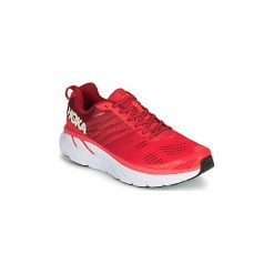 Buty do biegania Hoka one one CLIFTON 6. Czerwone buty sportowe męskie Hoka One One, bez zapięcia, do biegania. Za 619,00 zł.