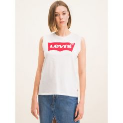 Top Levi's® Graphic On Tour 29669-0022. Białe bluzki damskie s, bez wzorów, polo. Za 99,90 zł.